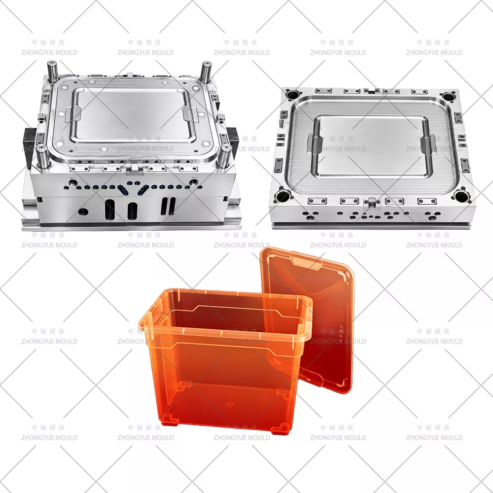 Khuôn nắp hộp bảo quản 10L