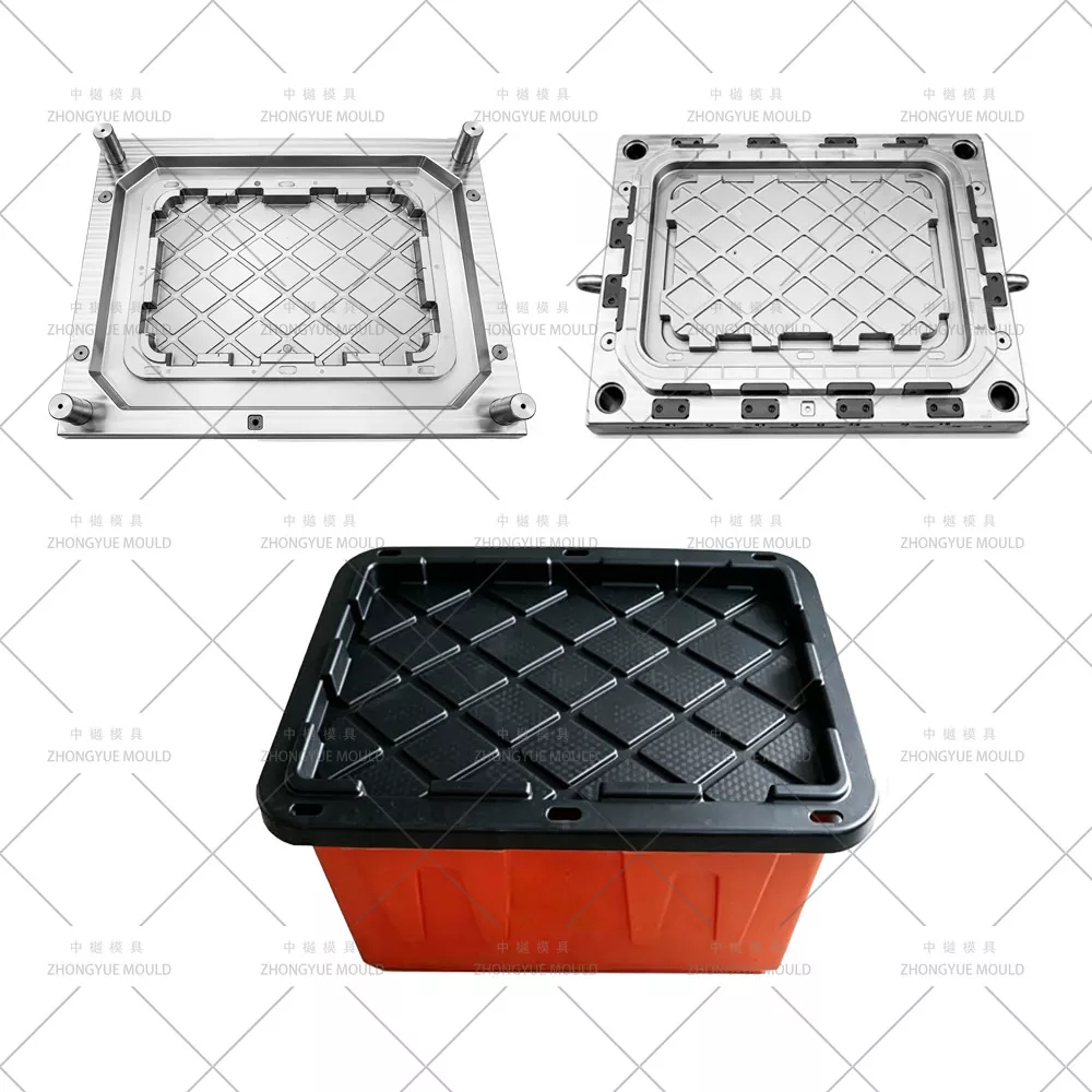 Khuôn nắp hộp lưu trữ hạng nặng