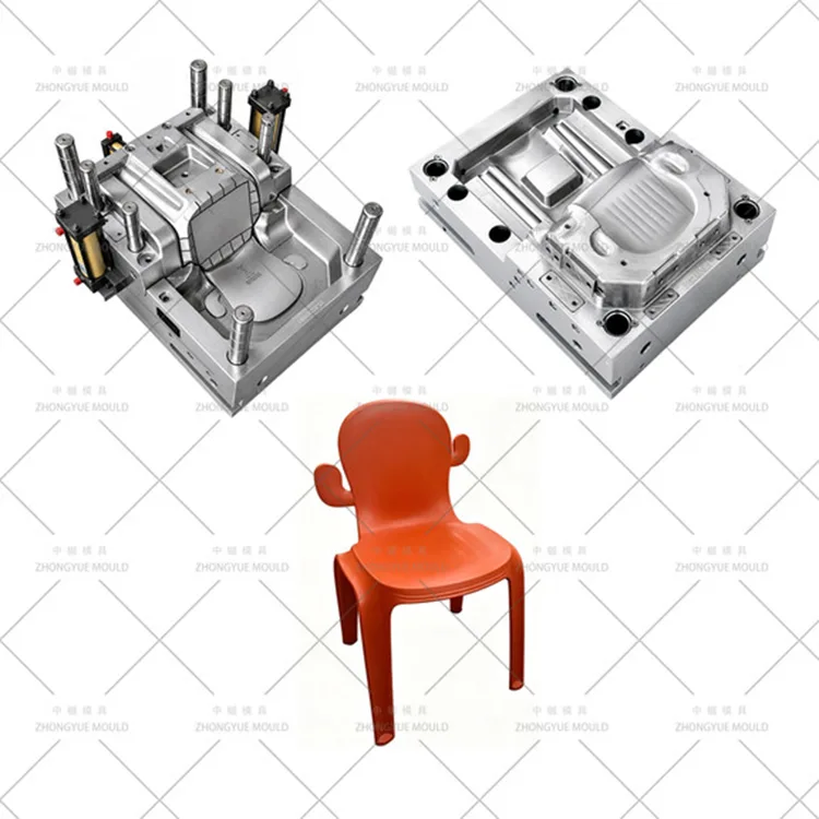 Khuôn ghế trẻ em đáng yêu trong nhà bằng nhựa