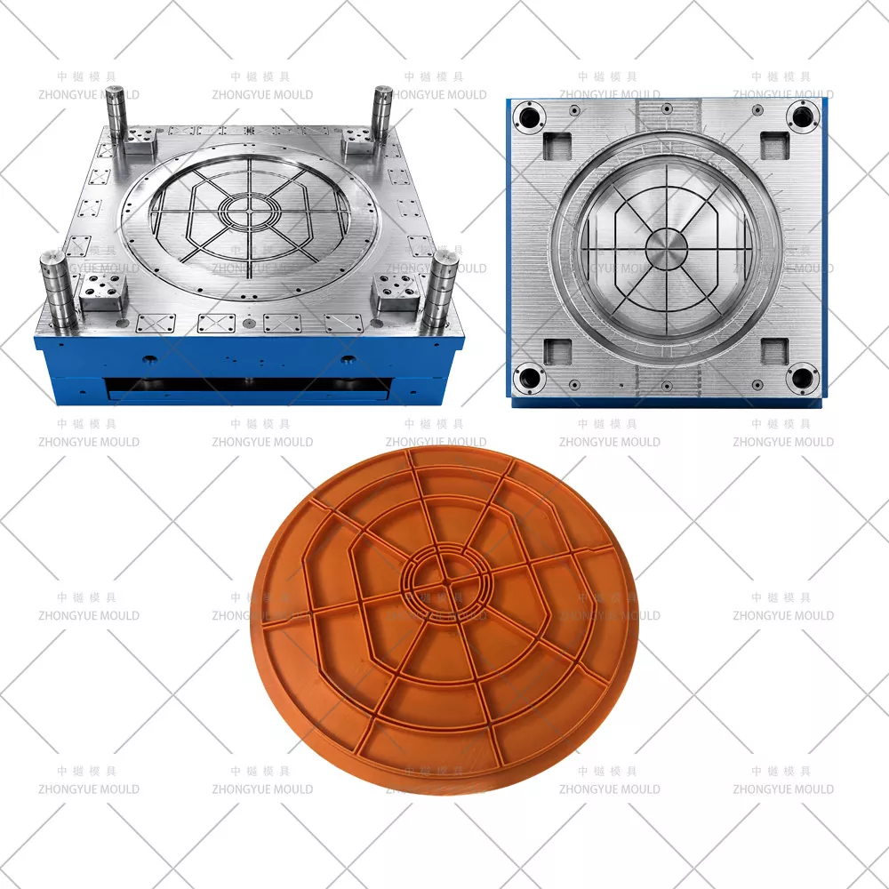 Khuôn nắp cống nhựa PP DN1000