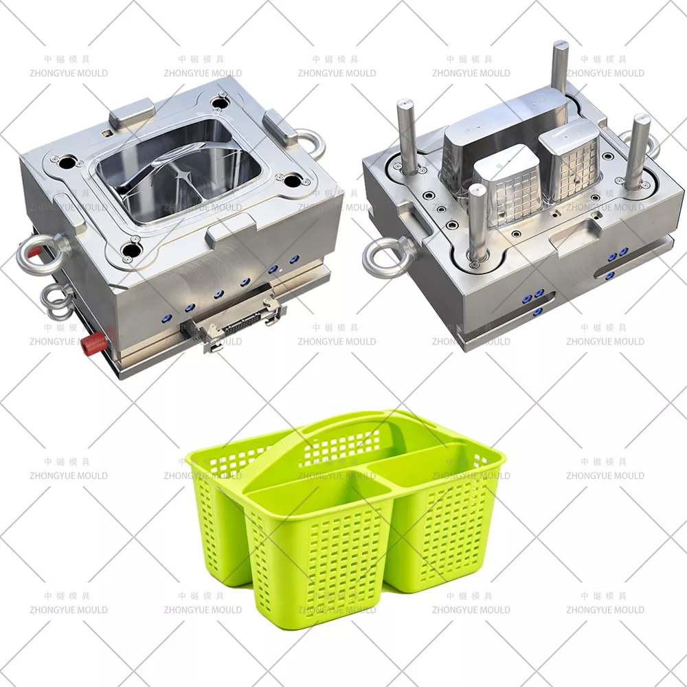 Khuôn giỏ đựng vòi hoa sen bằng nhựa