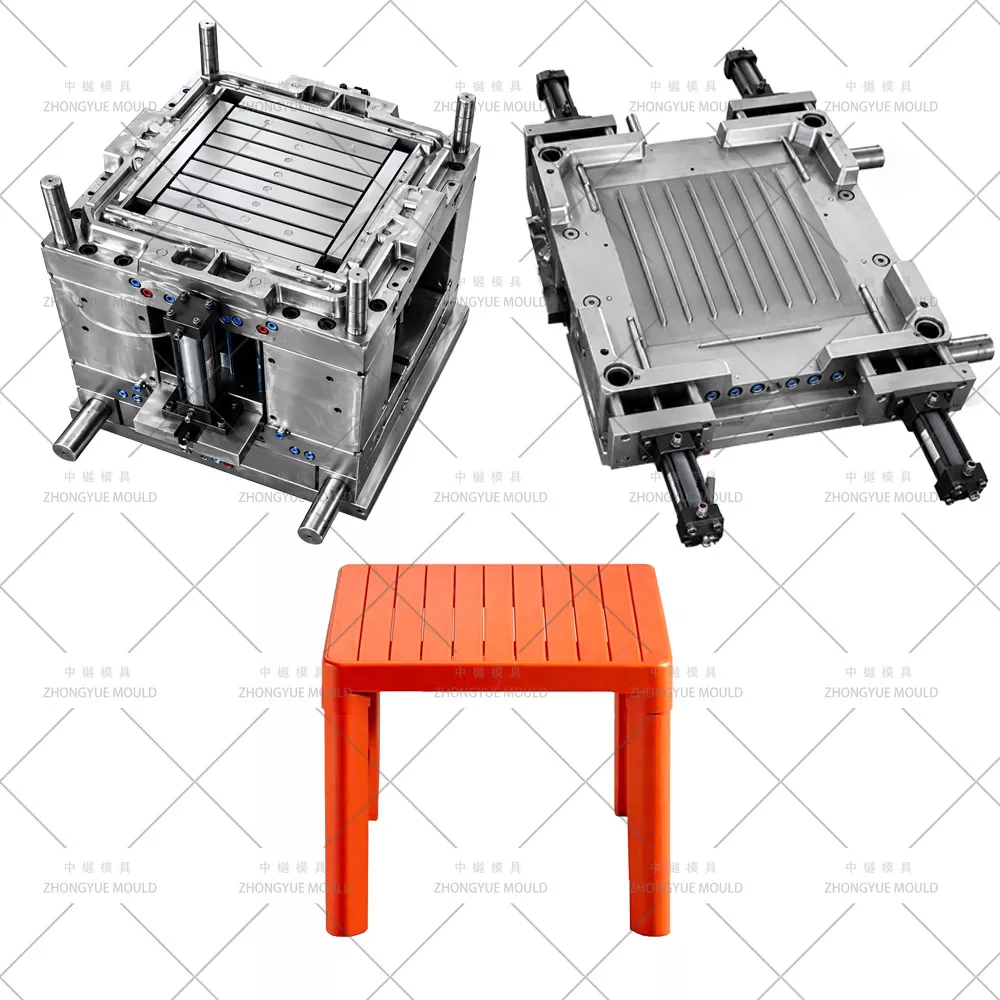 Khuôn bàn thấp vuông bằng nhựa
