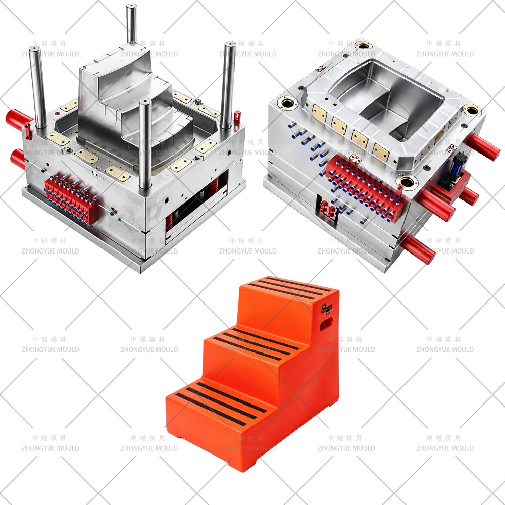 Khuôn phân ba bước bằng nhựa